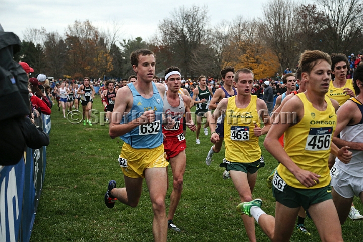 2015NCAAXC-0127.JPG - 2015 NCAA D1 Cross Country Championships, November 21, 2015, held at E.P. "Tom" Sawyer State Park in Louisville, KY.